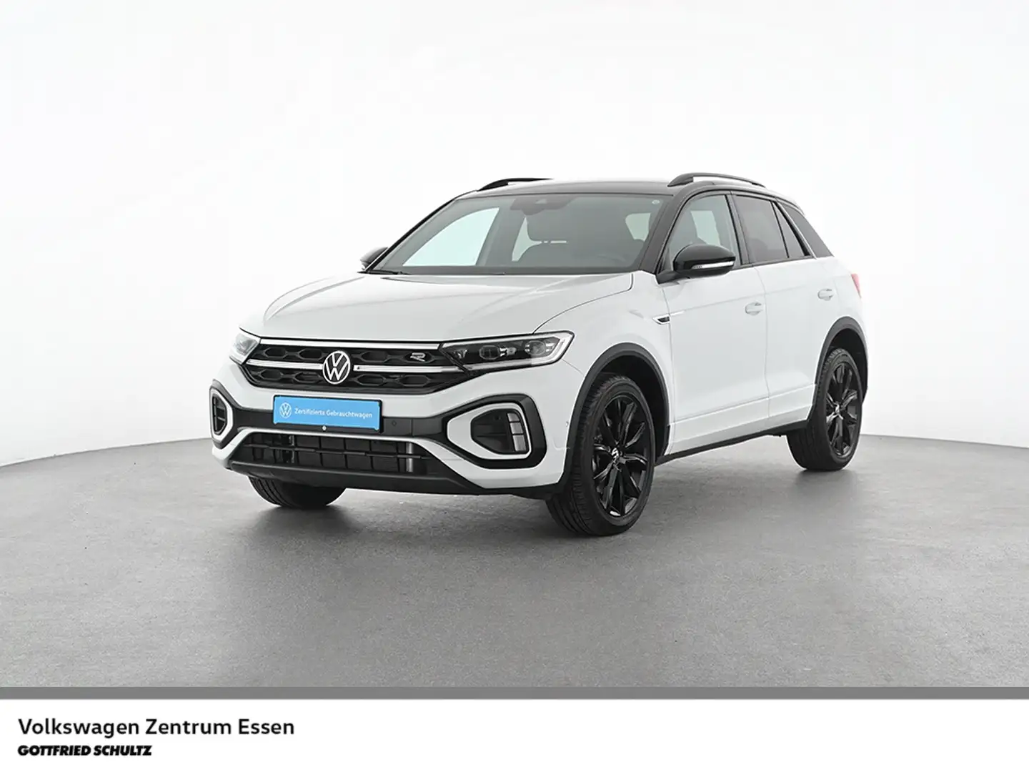Volkswagen T-Roc R-Line TSI DSG AHK 18 BlackStyle Navi Weiß - 1