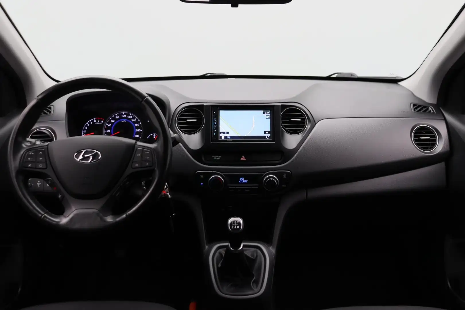Hyundai i10 1.0i i-Motion Go! Climate/control Navigatie Origin Zwart - 2