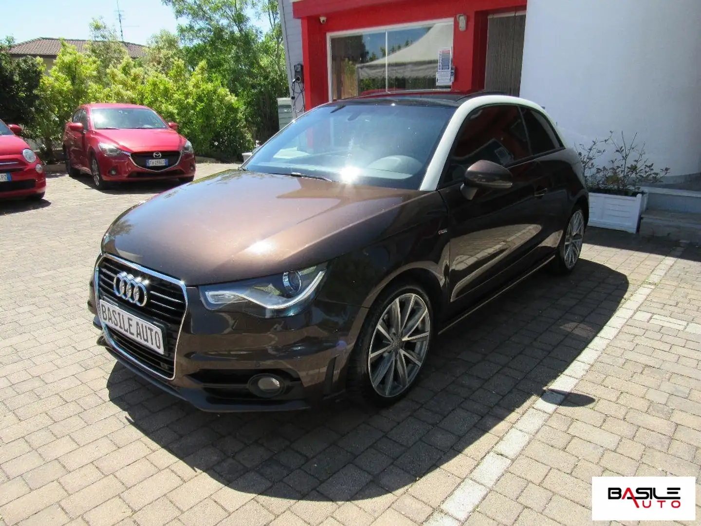 Audi A1 1.6 TDI 105 CV S line edition plus Marrone - 2