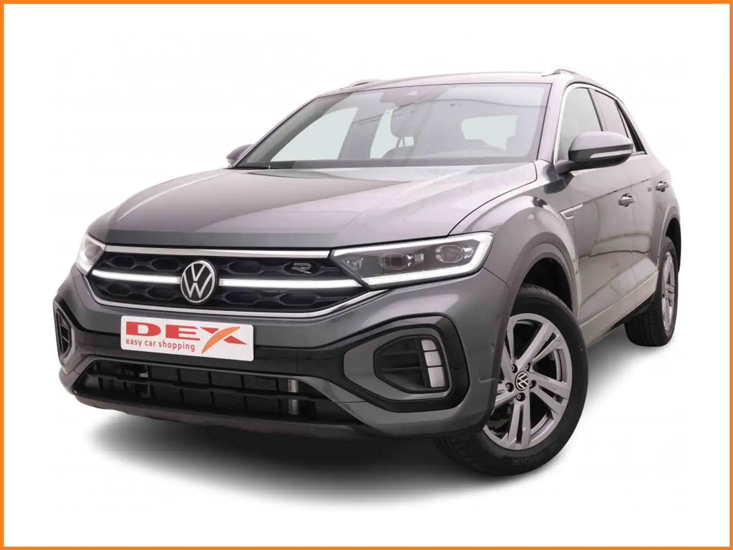 Volkswagen T-Roc 1.5 TSi 150 DSG R-Line Edition + GPS + Matrix LED + Easy open + Assist Pack + Cam Grijs - 1