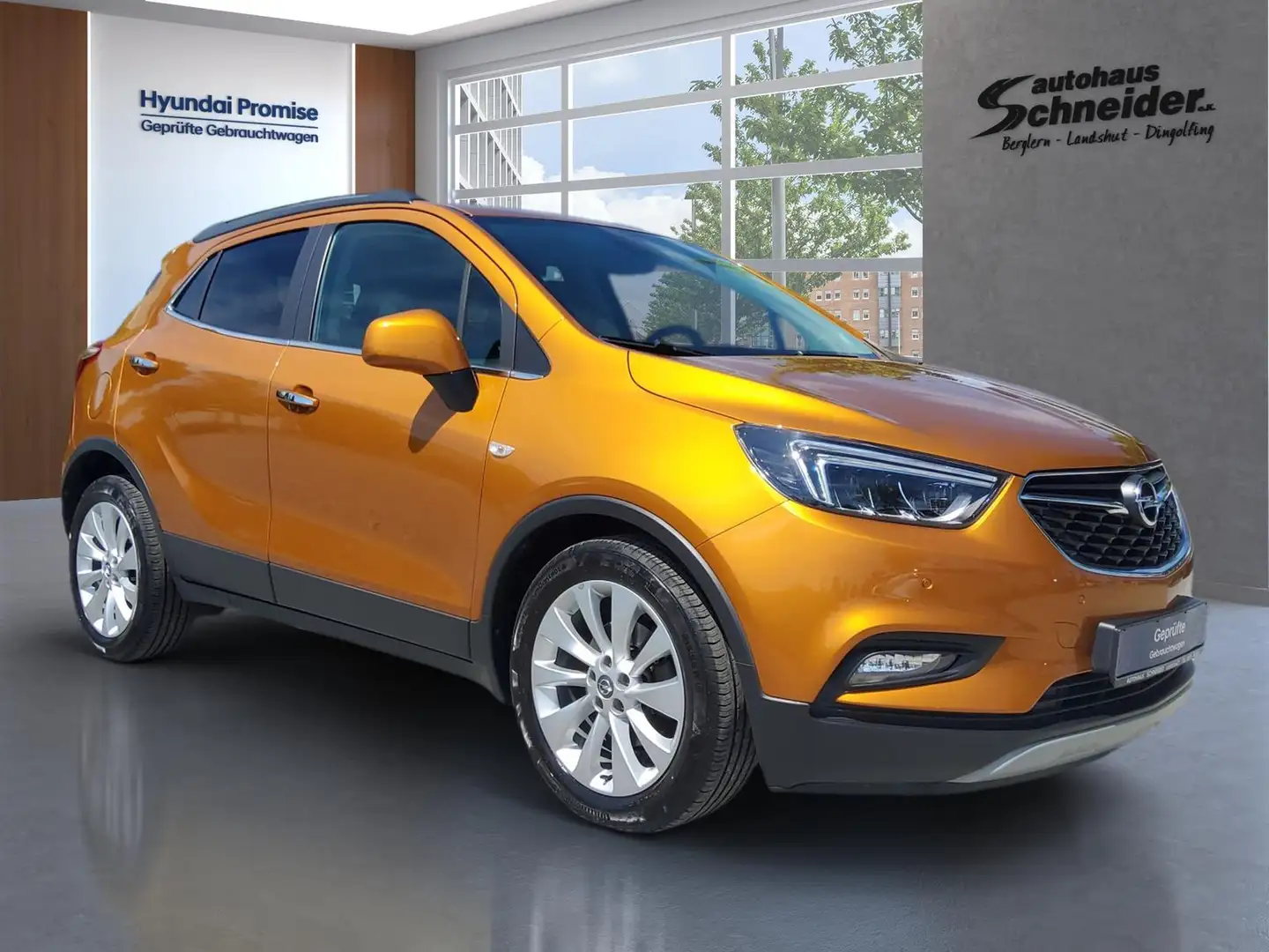 Opel Mokka X 1.4 Turbo 6-A/T Innovation NAVI/LED/SHZ/DAB/KAMERA Оранжевий - 2