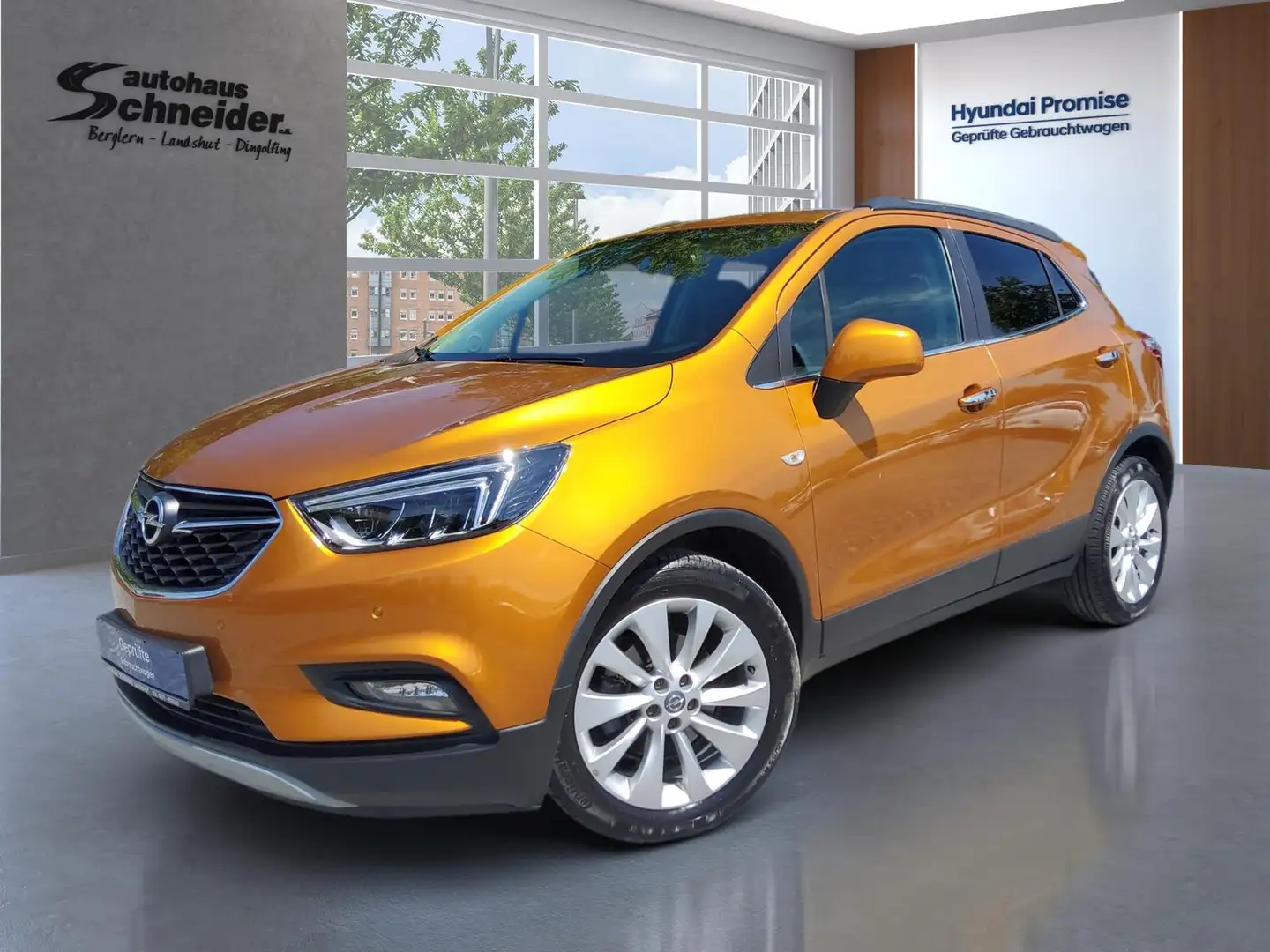 Opel Mokka X 1.4 Turbo 6-A/T Innovation NAVI/LED/SHZ/DAB/KAMERA Оранжевий - 1