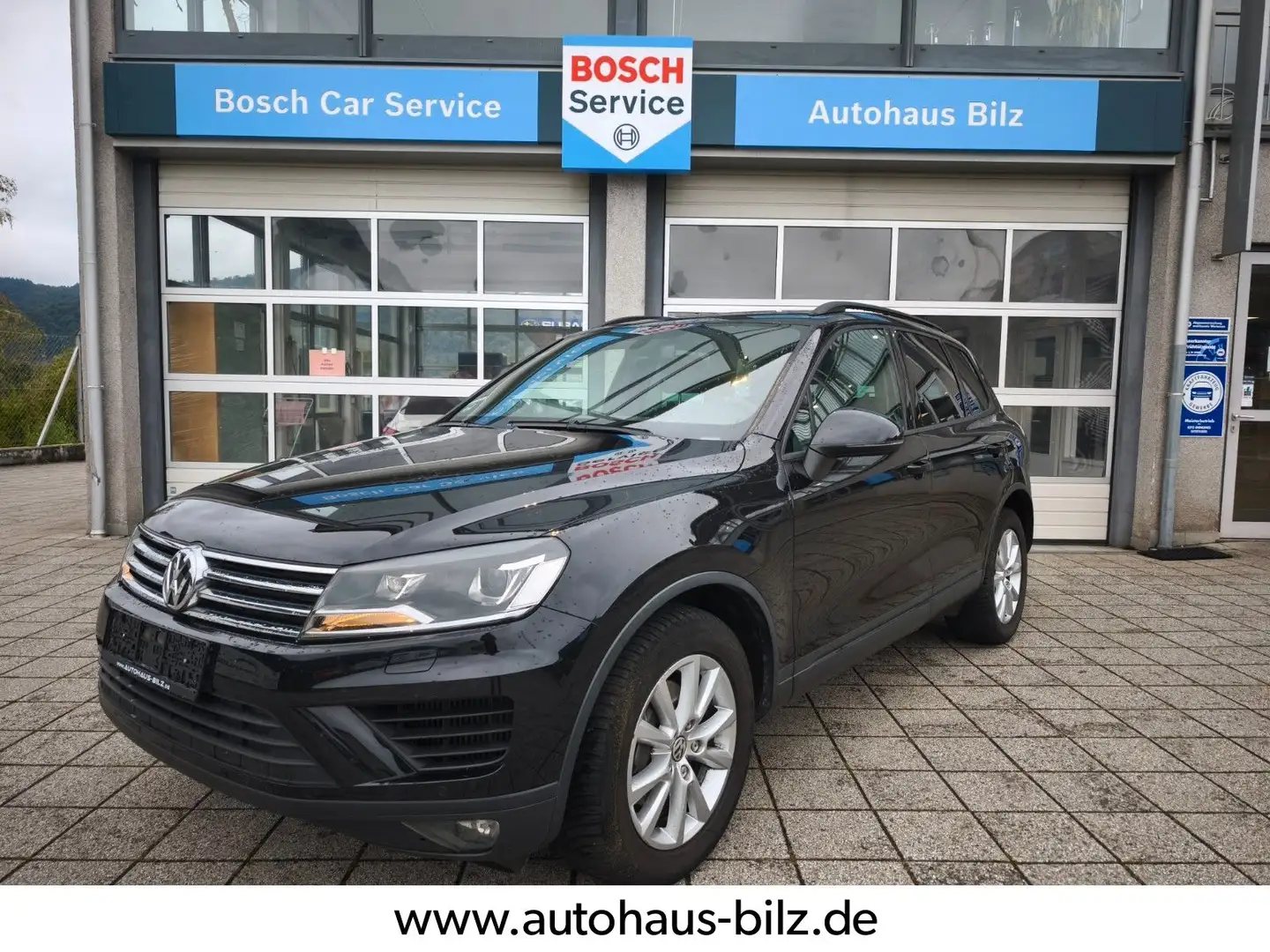 Volkswagen Touareg V6 TDI Luft*AHK*Standhz.*Leder Schwarz - 1