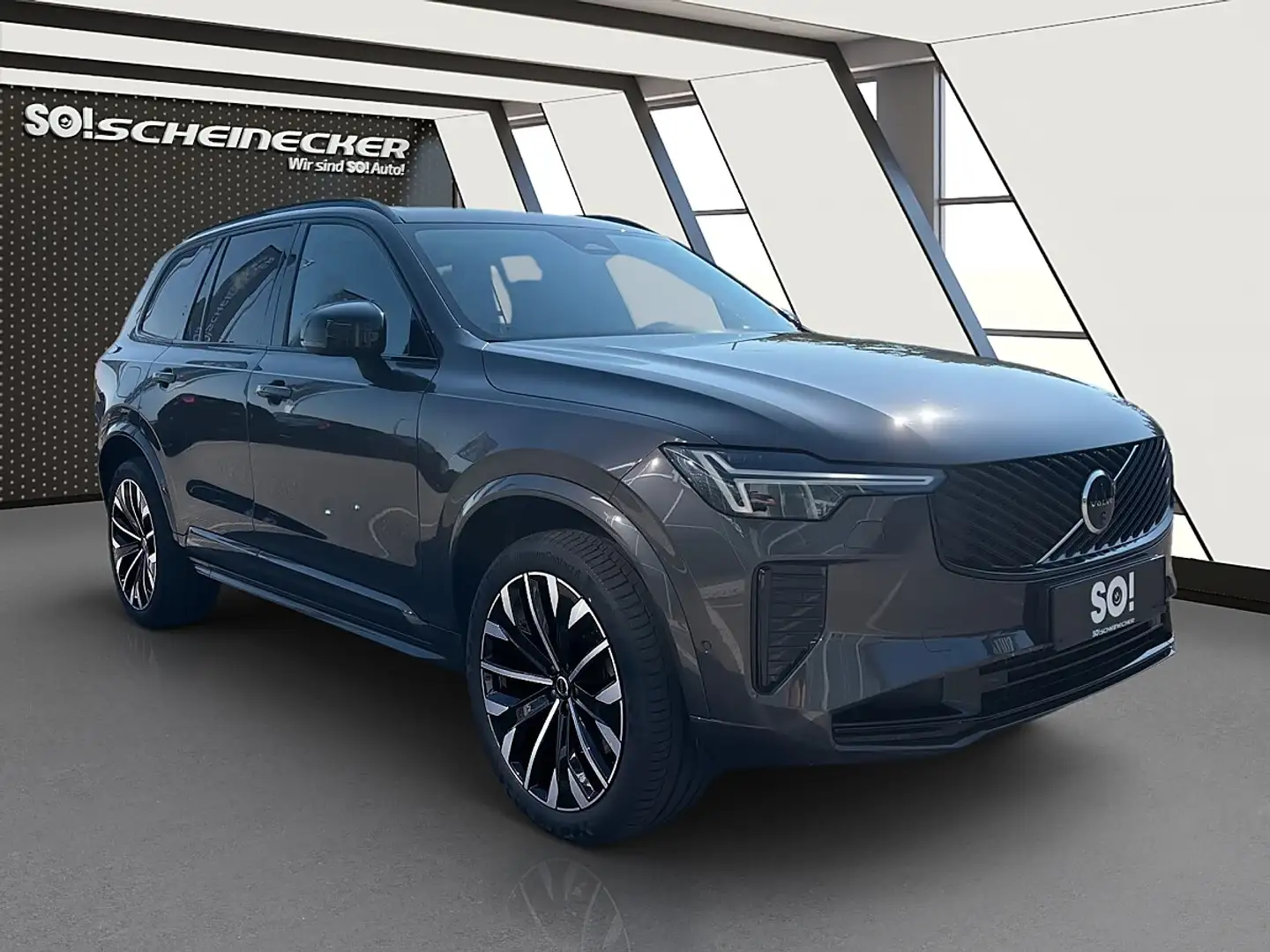 Volvo XC90 T8 AWD PHEV 18,8kWh Plus Dark Grau - 1