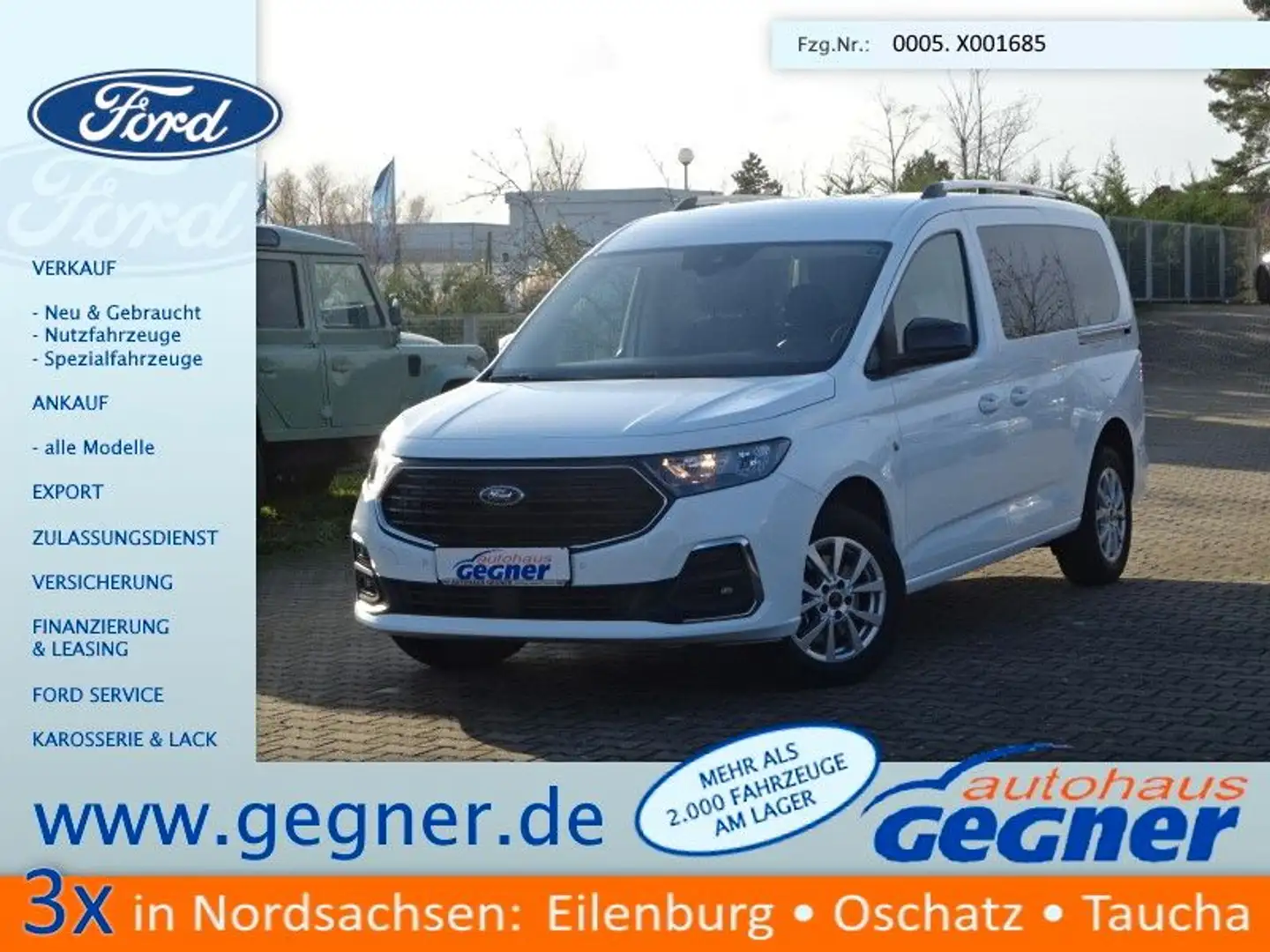 Ford Grand Tourneo Connect 122PS Titanium LMF SHZ Fehér - 1