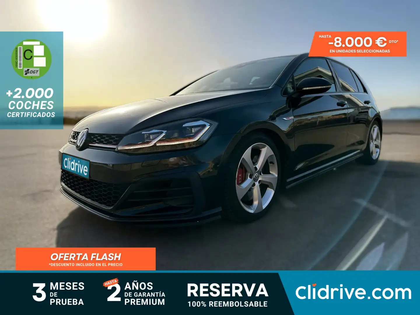 Volkswagen Golf GTI 2.0 TSI TCR DSG7 213kW Negro - 1