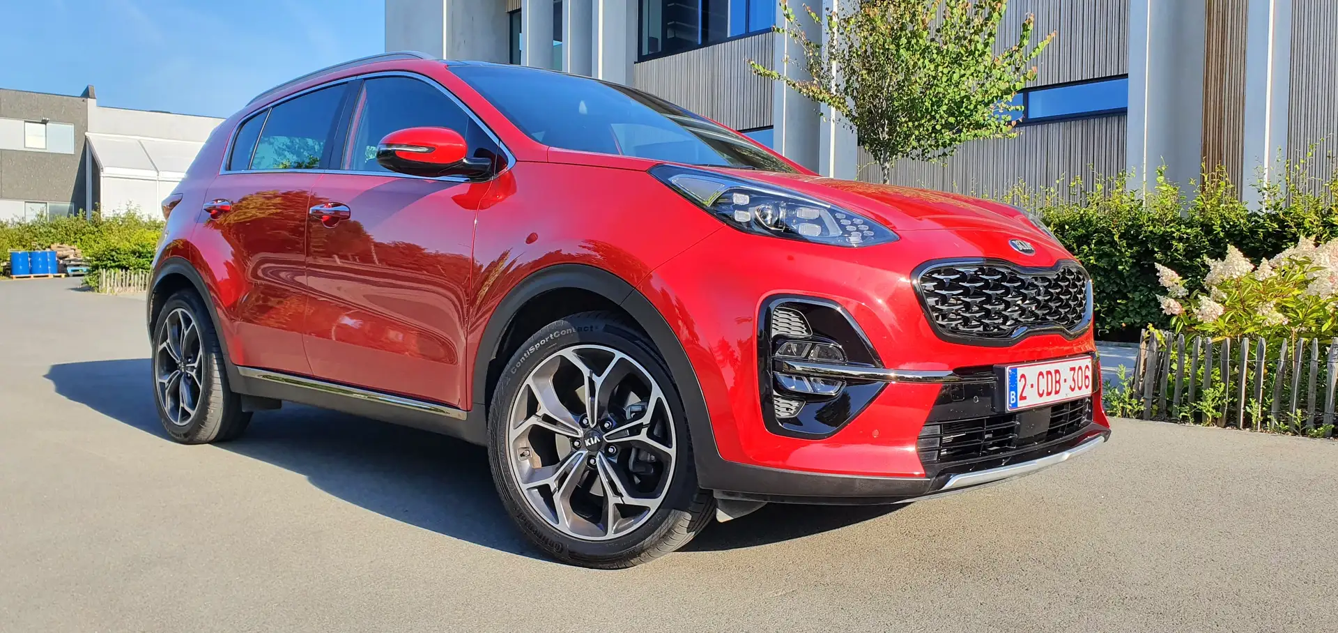 Kia Sportage 1.6 CRDi GT Line Lux DCT FULL SUPER ETAT FAIBLE KM Rood - 2