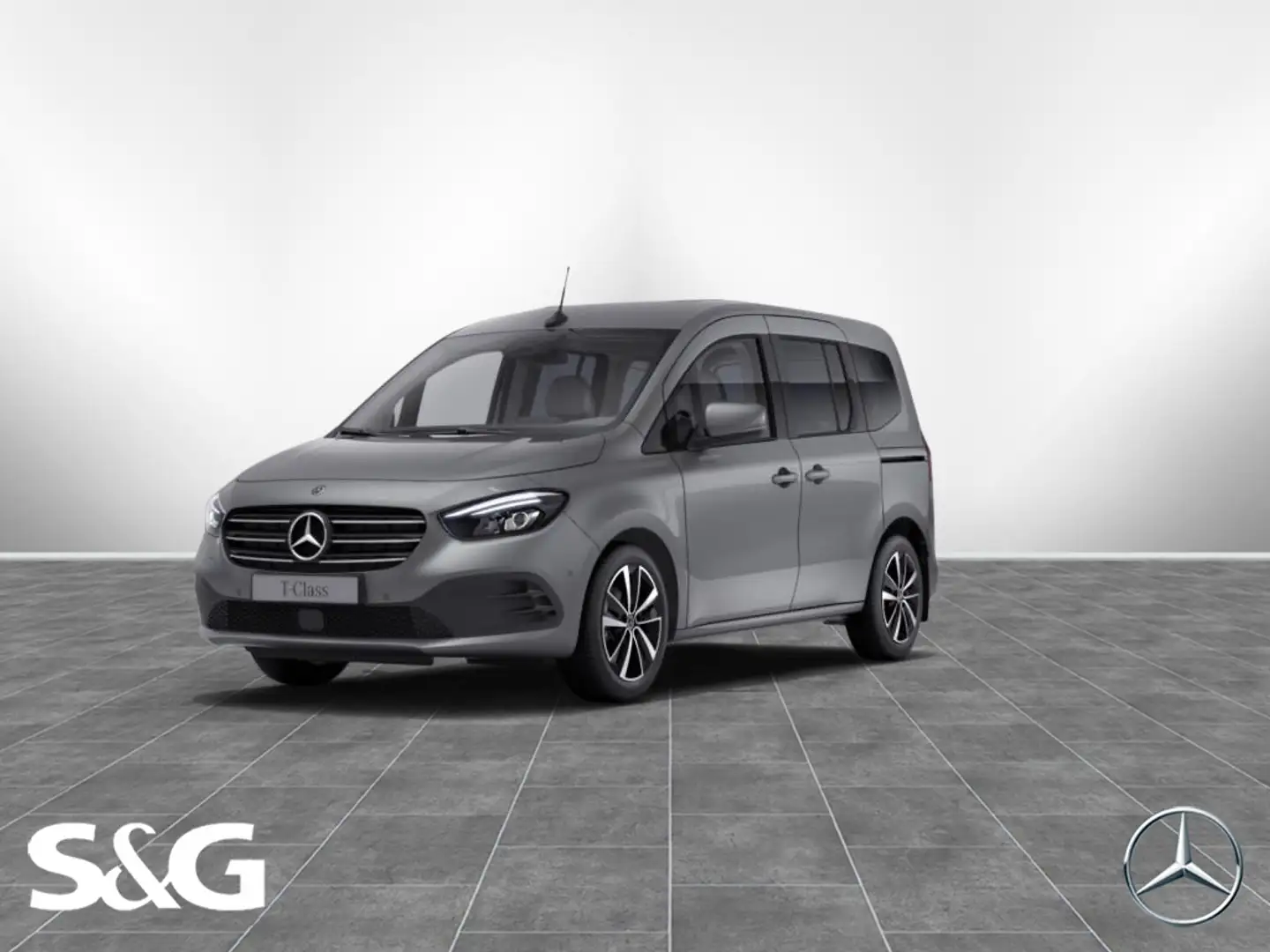 Mercedes-Benz T-Klasse 180 d PROGRESSIVE Ed. LED+STlinks+MBUX Grau - 1