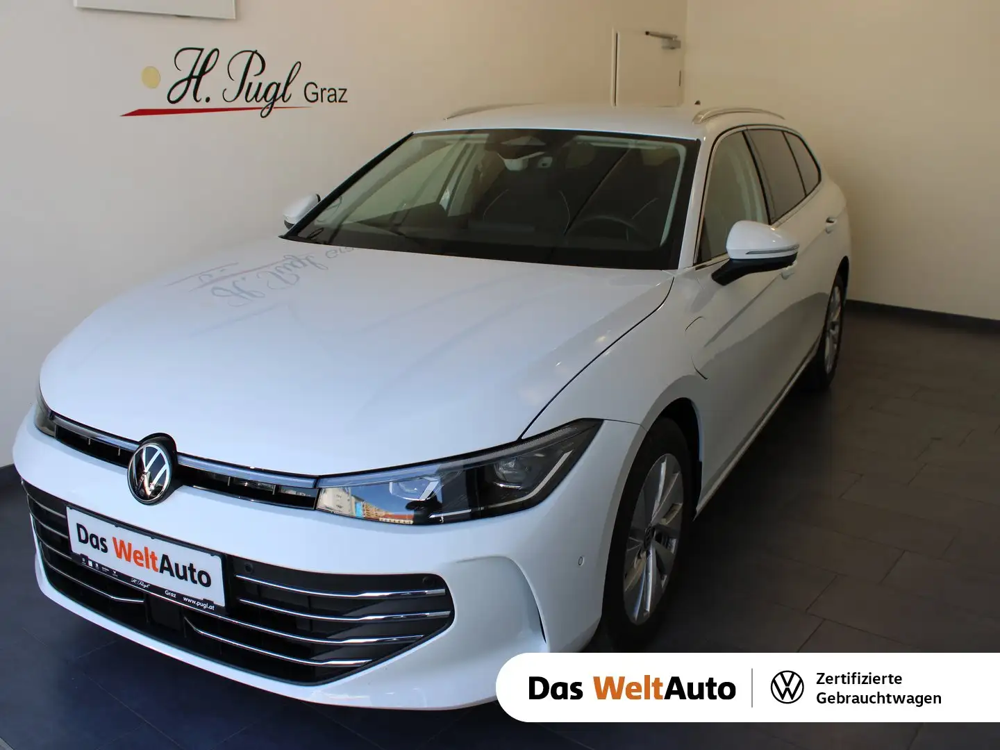 Volkswagen Passat Variant Business eHybrid 150kW Weiß - 1