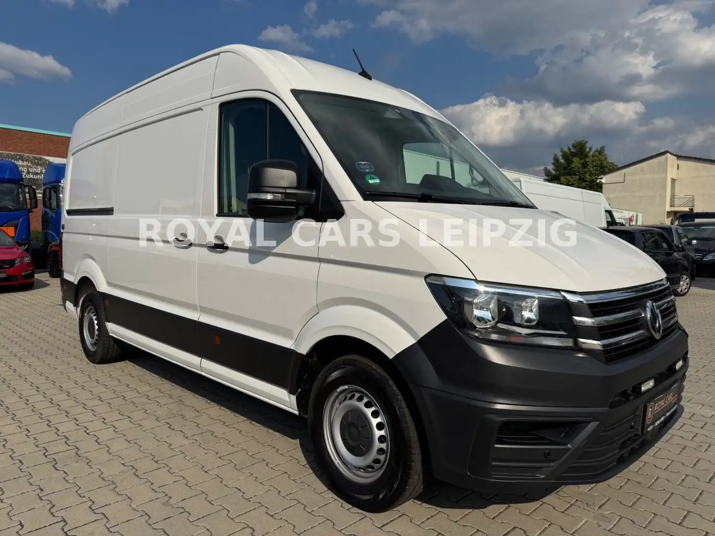 Volkswagen Crafter 35 Hochdach|Klima|CarPlay|360°Kamera|AHK Weiß - 1