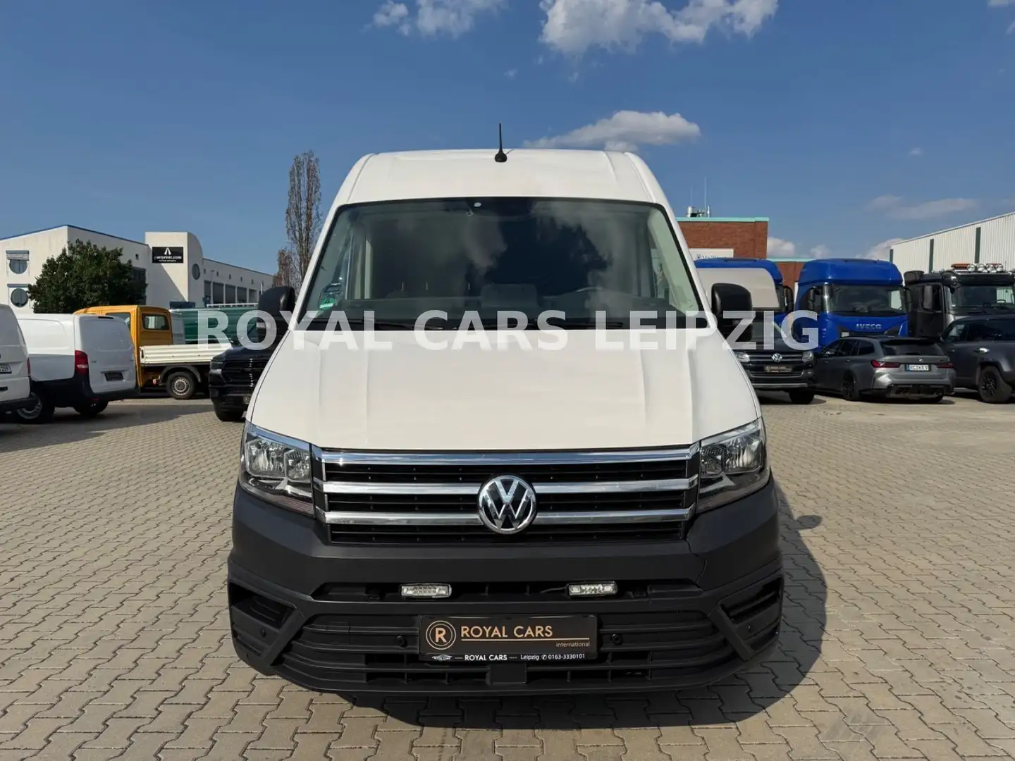 Volkswagen Crafter 35 Hochdach|Klima|CarPlay|360°Kamera|AHK Weiß - 2