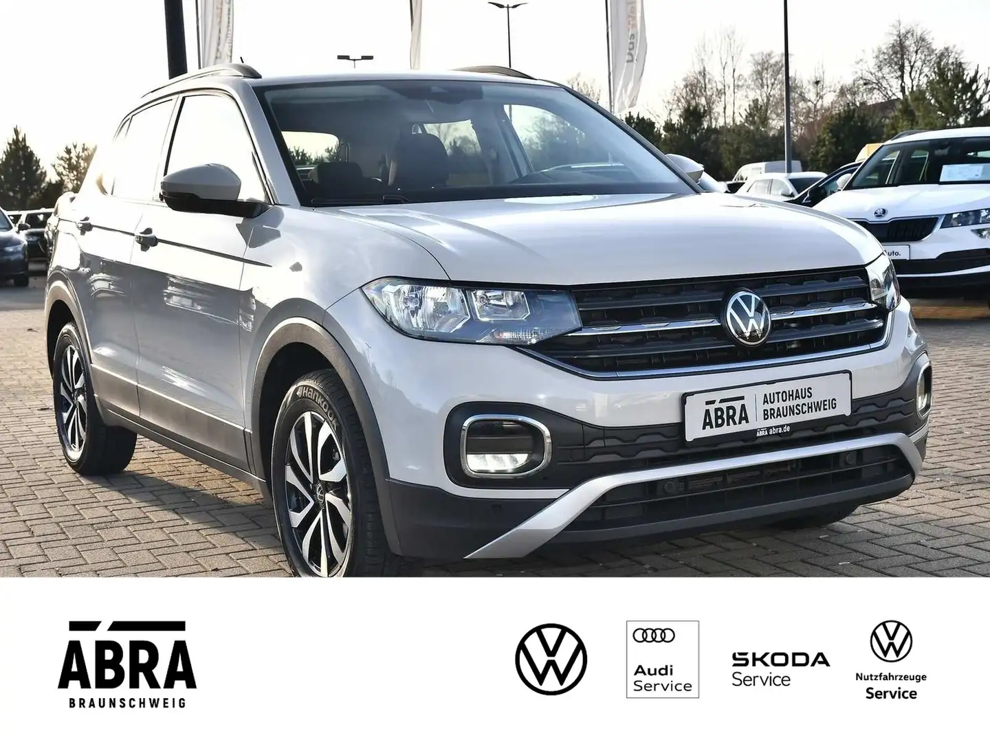 Volkswagen T-Cross TSI ACT Active NAV+PDC+SHZ+DAB+ Grau - 2