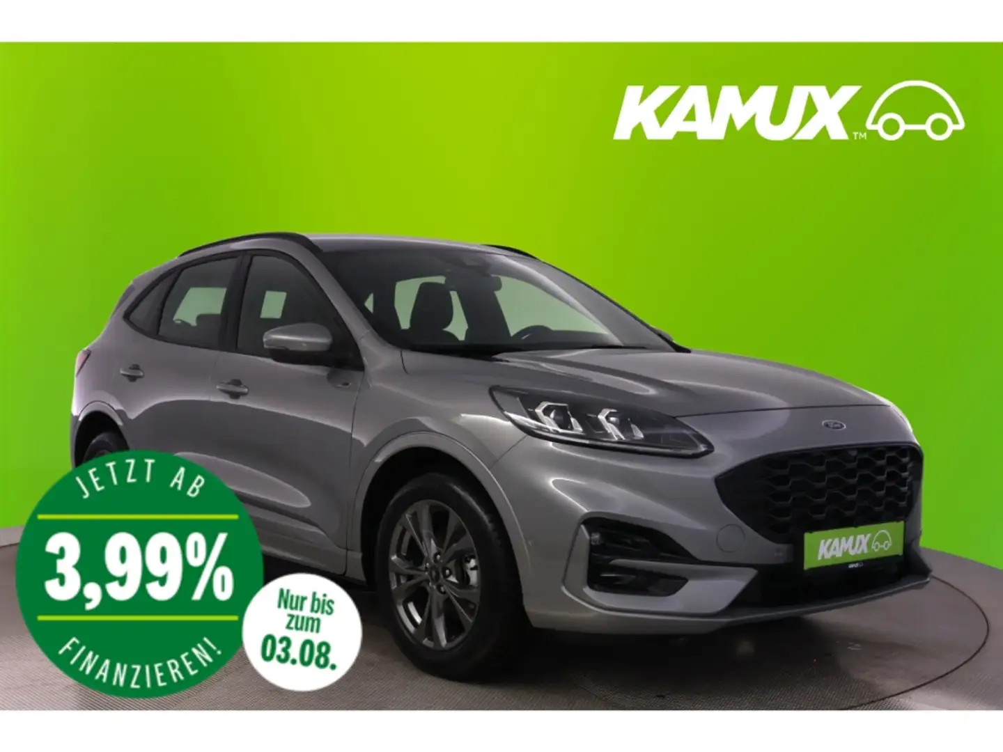 Ford Kuga 2.0EB Aut.ST-Line+LED+NAVI+VIRTUAL+AHK+PDC Argintiu - 1
