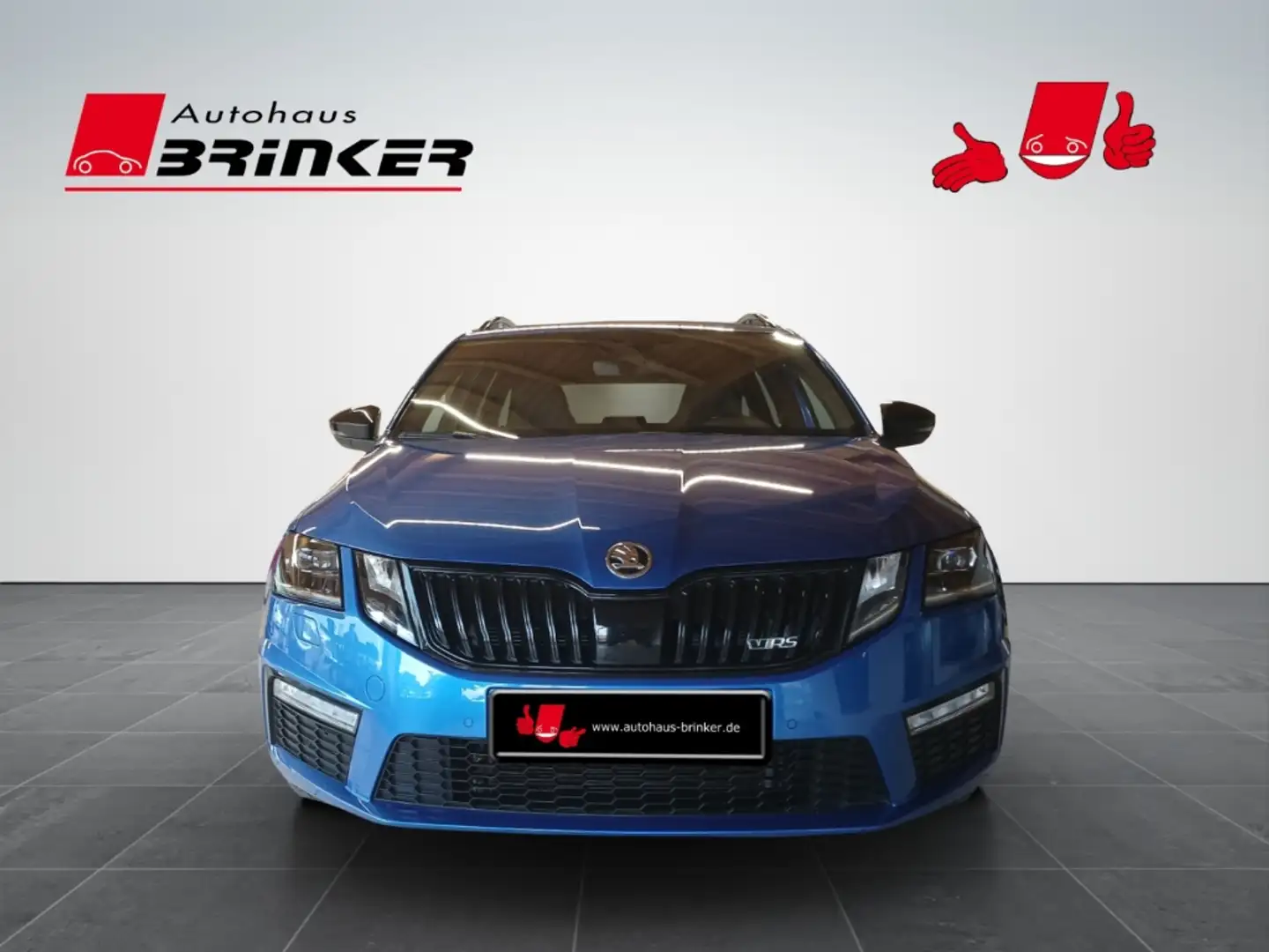 Skoda Octavia Combi RS 60 4x4 2.0 TDI DPF EU6d-T Sportpaket AD S Blau - 2