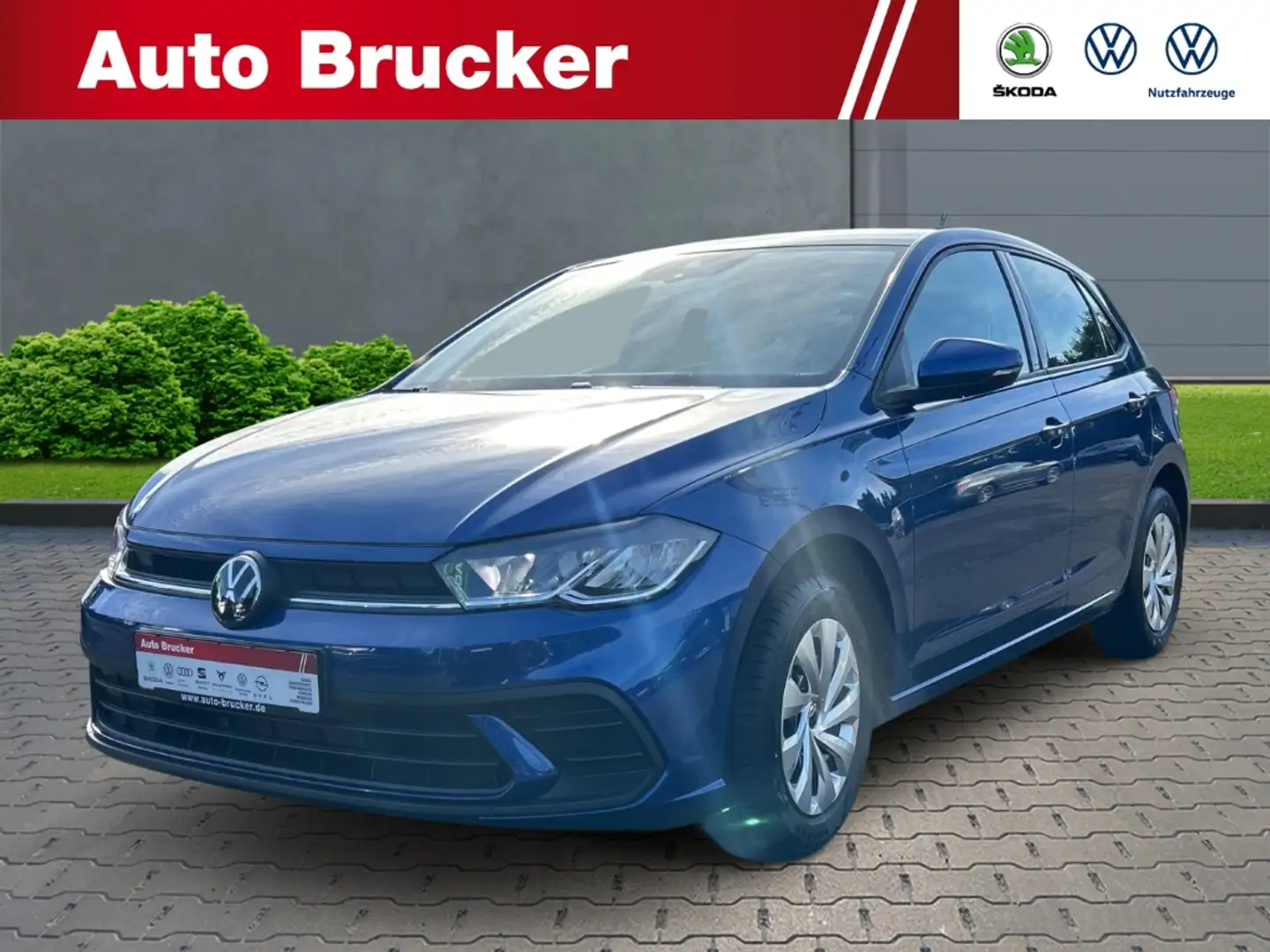 Volkswagen Polo VI Life 1.0 LED+SHZ+Klima+Apple Carplay/Android Au Bleu - 1