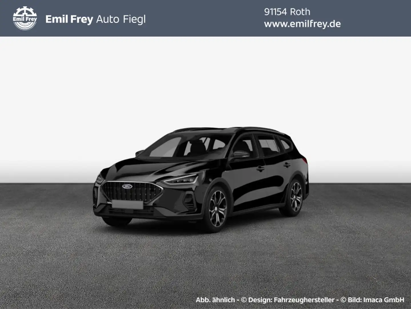 Ford Focus Turnier 1.0 EcoBoost Hybrid Aut. ST-LINE X Schwarz - 1