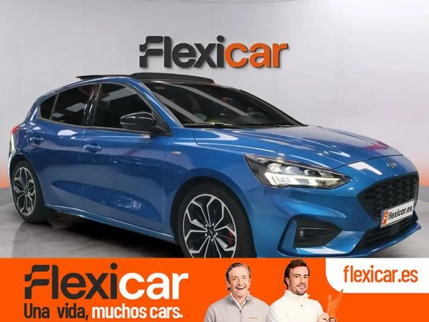 Ford Focus 1.0 Ecoboost ST Line 125 Azul - 1