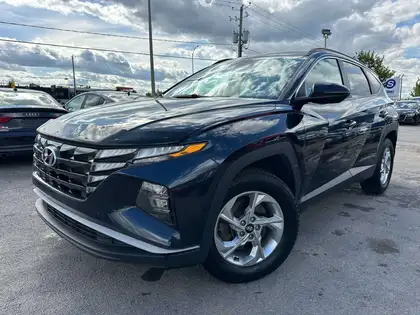 Blue 2022 Hyundai Tucson SUV / Crossover  8-Speed Automatic