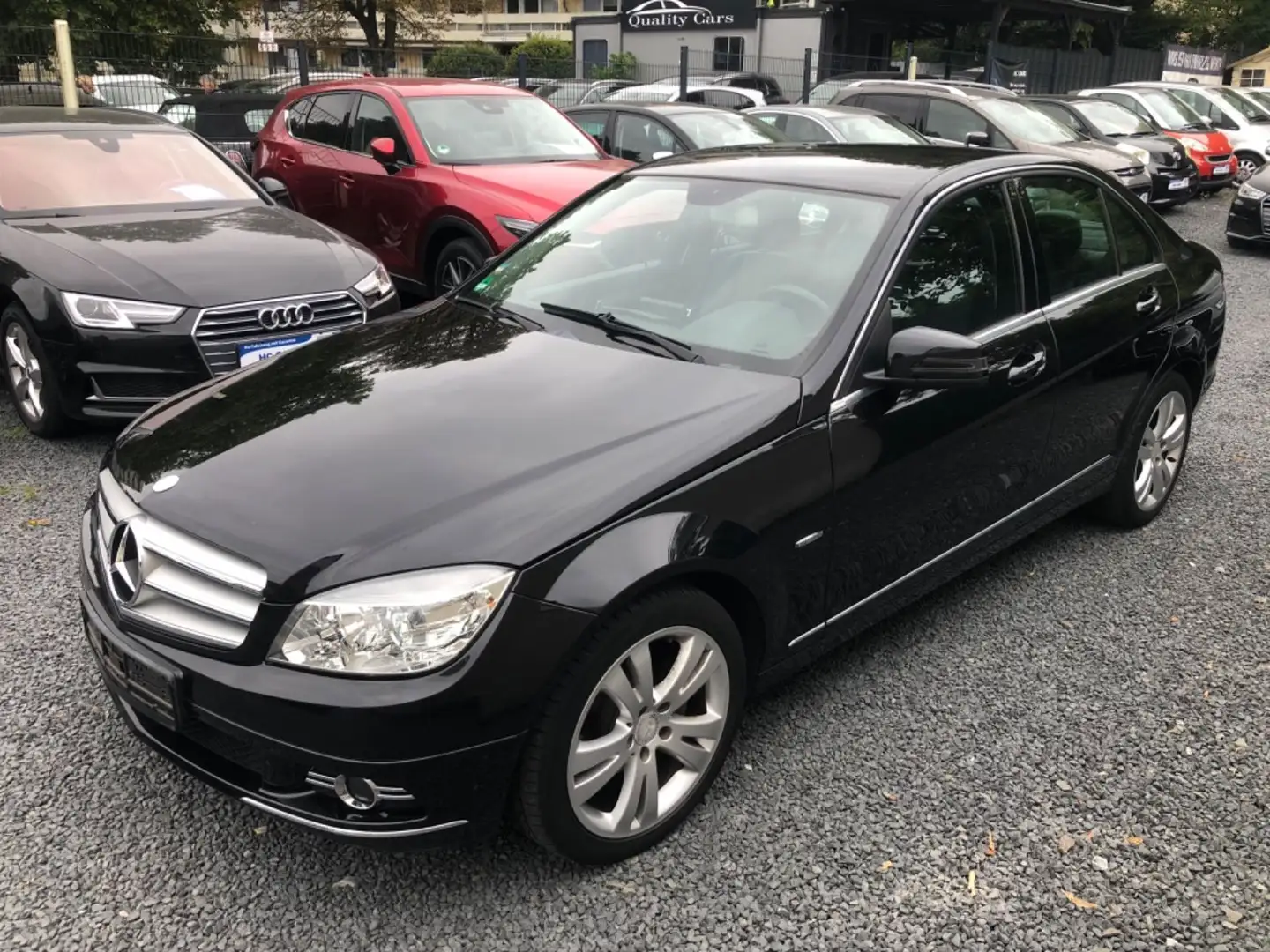Mercedes-Benz C 180 Lim. C 180 Kompressor,Automatik,Navi,2.Hand, Schwarz - 1