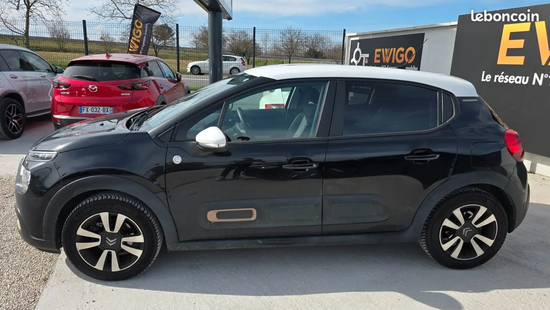 Citroen C3 1.5 bluehdi 100 ch c-series Zwart - 2