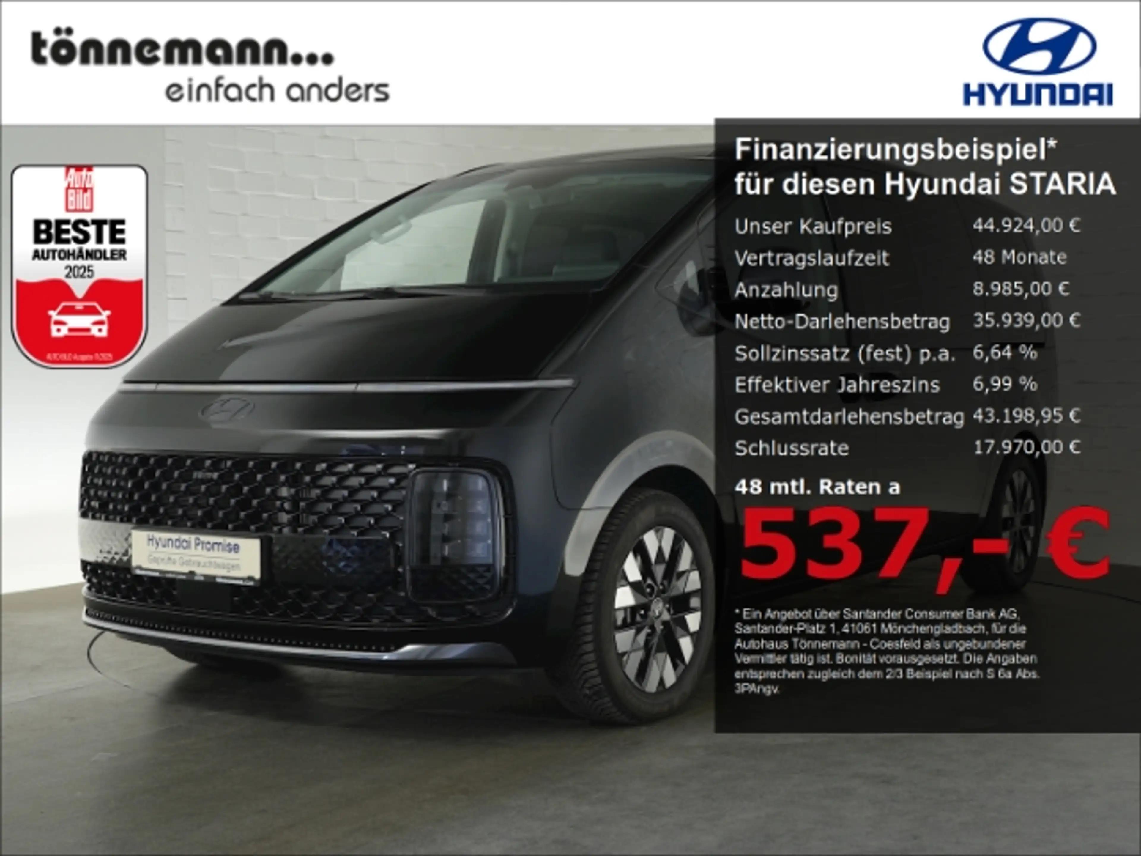 Hyundai STARIA HEV SIGNATURE AT 7-SITZER+VOLL LED+NAVI+360 GRAD K
