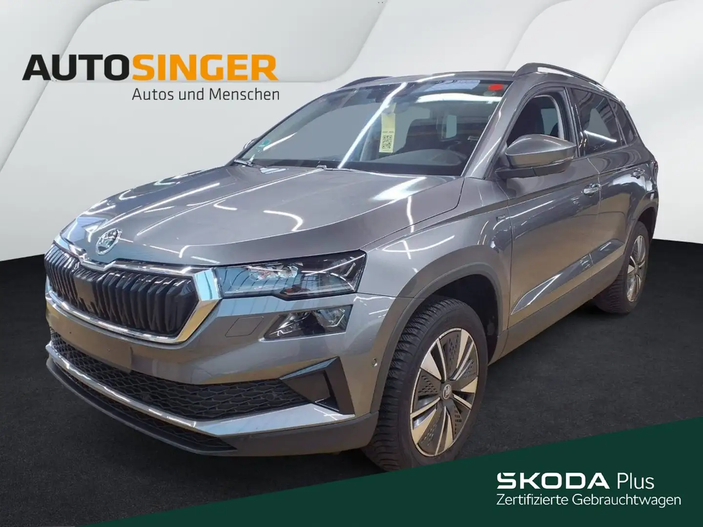 Skoda Karoq Selection 1.5 TSI DSG *AHK*PANO*MATRIX*360 Grau - 1