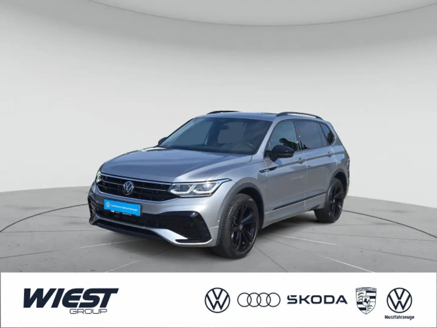 Volkswagen Tiguan Allspace R-Line 2.0 TDI 4M DSG, MATRIX/KA Silber - 1