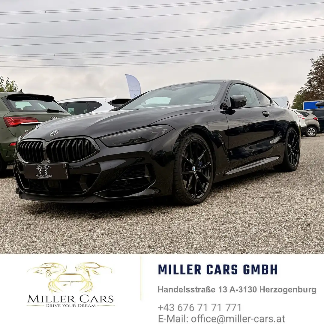 BMW M850 i XDrive V8 Bi-Turbo / Coupé - Carbon Core Schwarz - 1