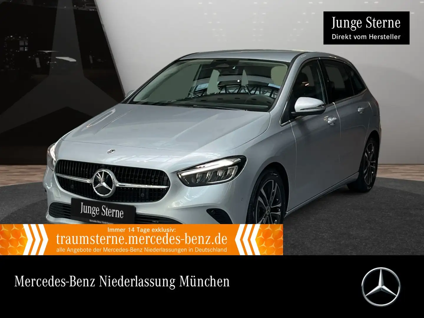 Mercedes-Benz B 180 d PROGRESSIVE+LED+KAMERA+8G Plateado - 1