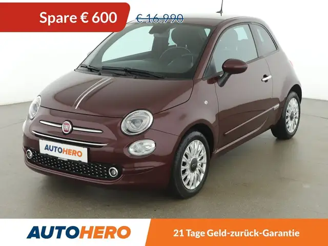 Fiat 500 1.2 Lounge *KLIMAAUTO*TEMPO*BT*