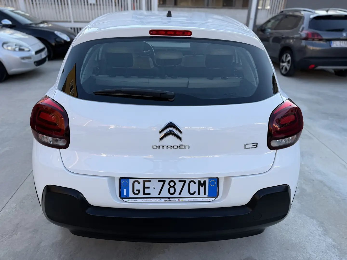 Citroen C3 1.5 bluehdi Feel Pack s&s 100cv 6m Blanc - 2