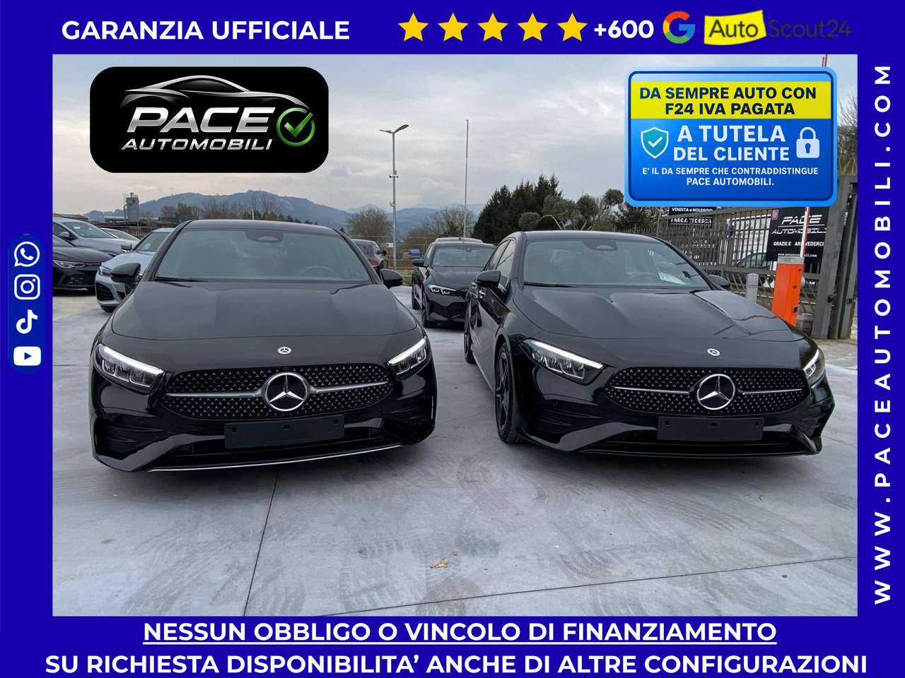 Mercedes-Benz A 200 D AMG PREMIUM NIGHT PACK KAMERA TETTO CRUISE PDC