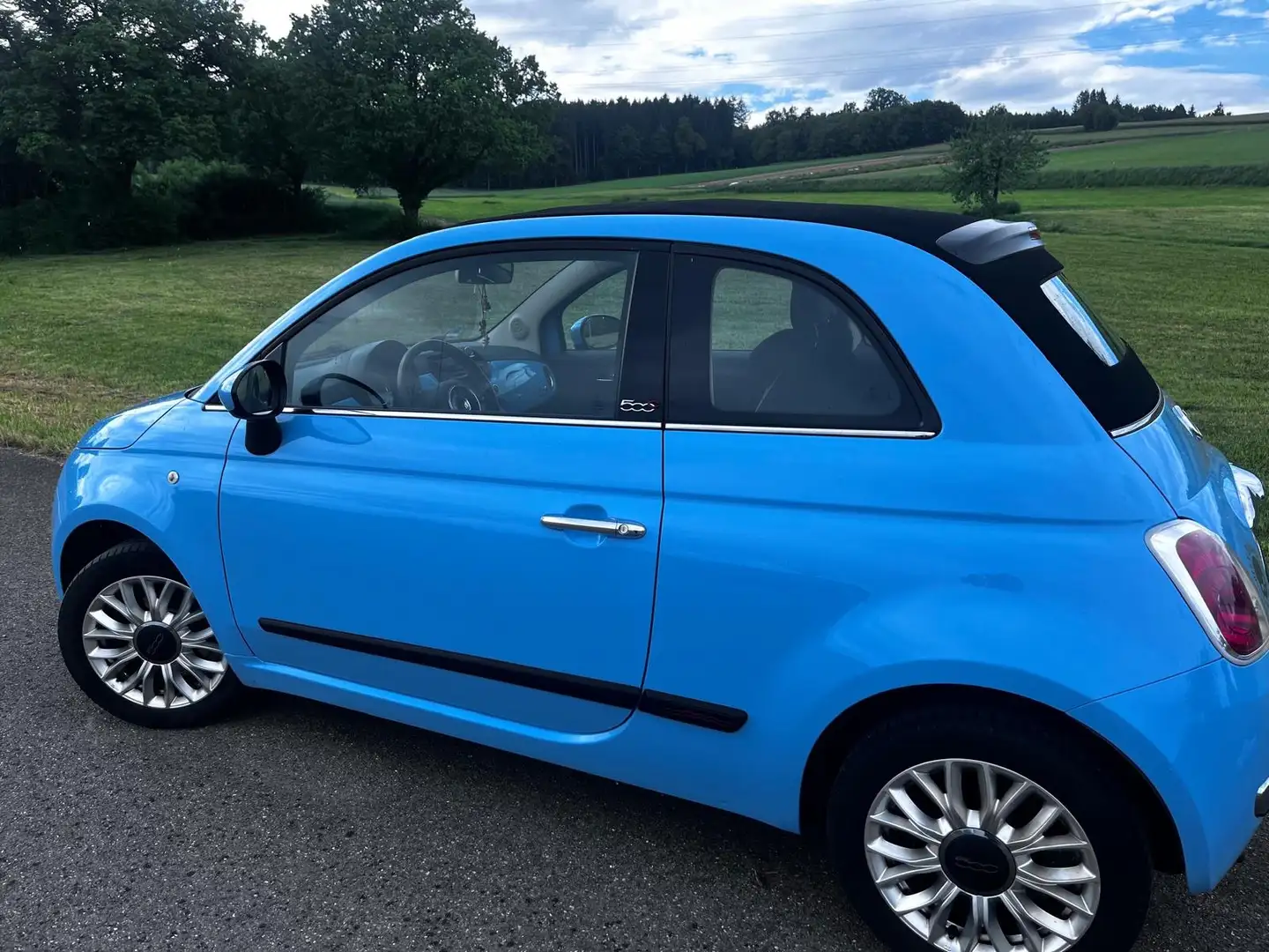 Fiat 500C 500 C 1.2 8V Pop Blau - 1