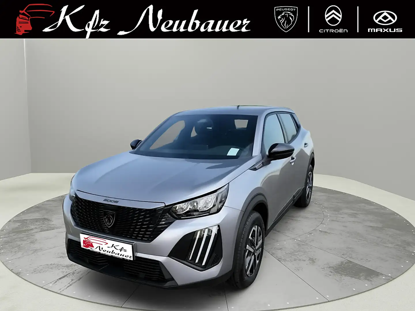 Peugeot 2008 100PS 1.2 PureTech Silber - 1