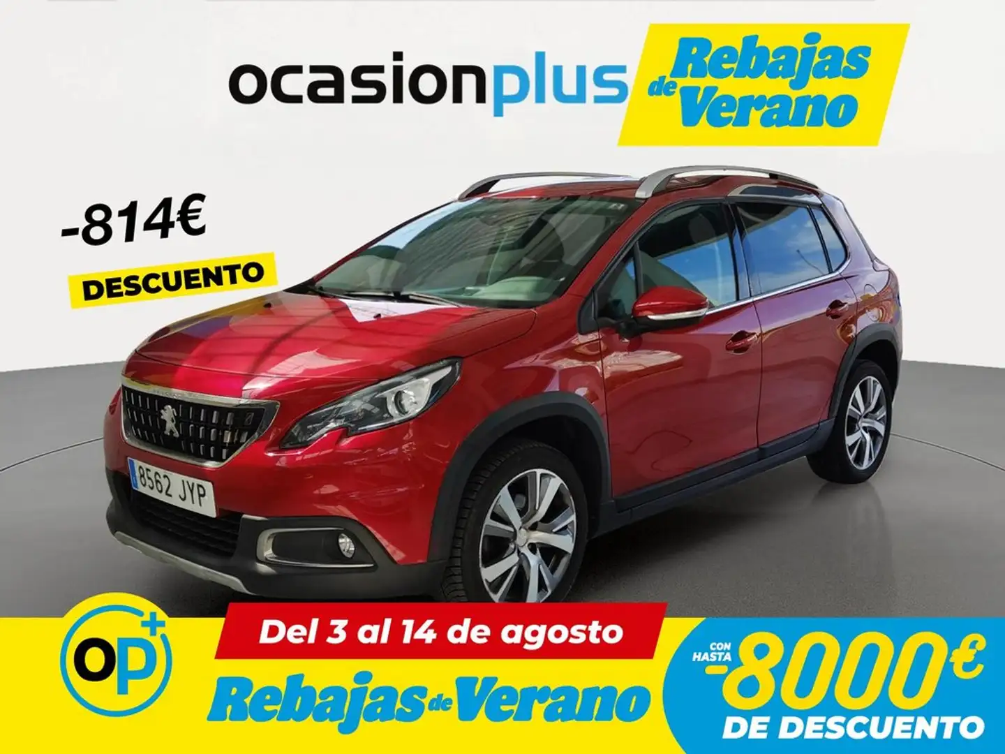 Peugeot 2008 1.2 PureTech S&S Allure EAT6 110 Rojo - 1