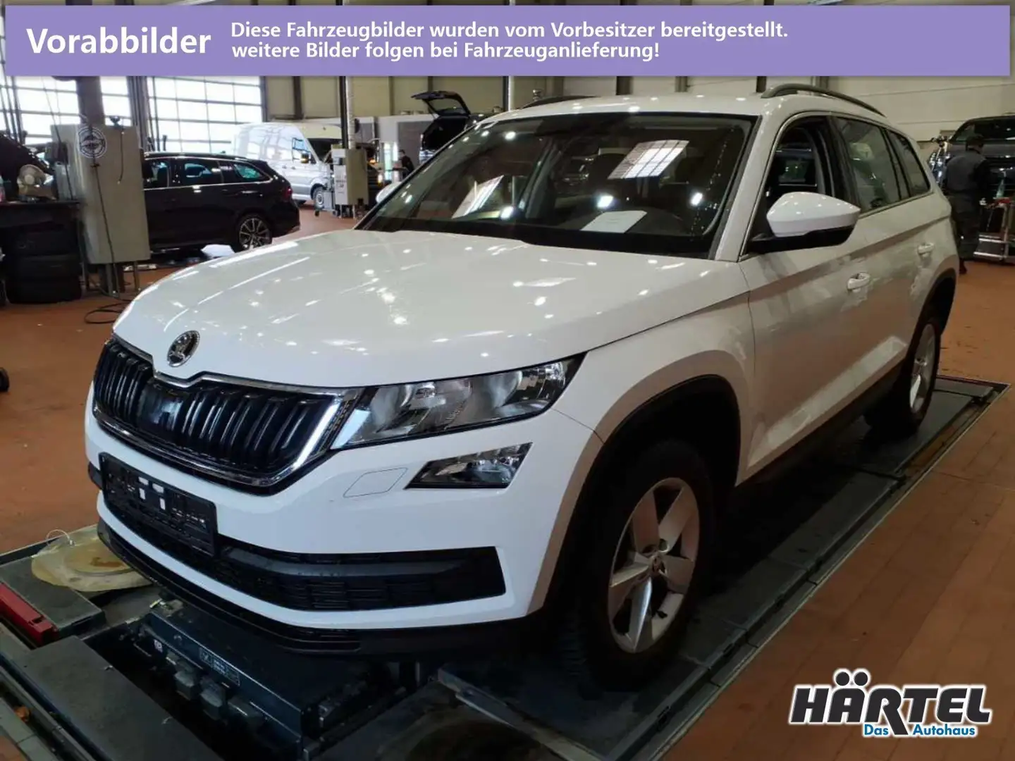 Skoda Kodiaq AMBITION 4X4 2.0 TDI (+EURO6+ALLRAD) Klima Weiß - 2