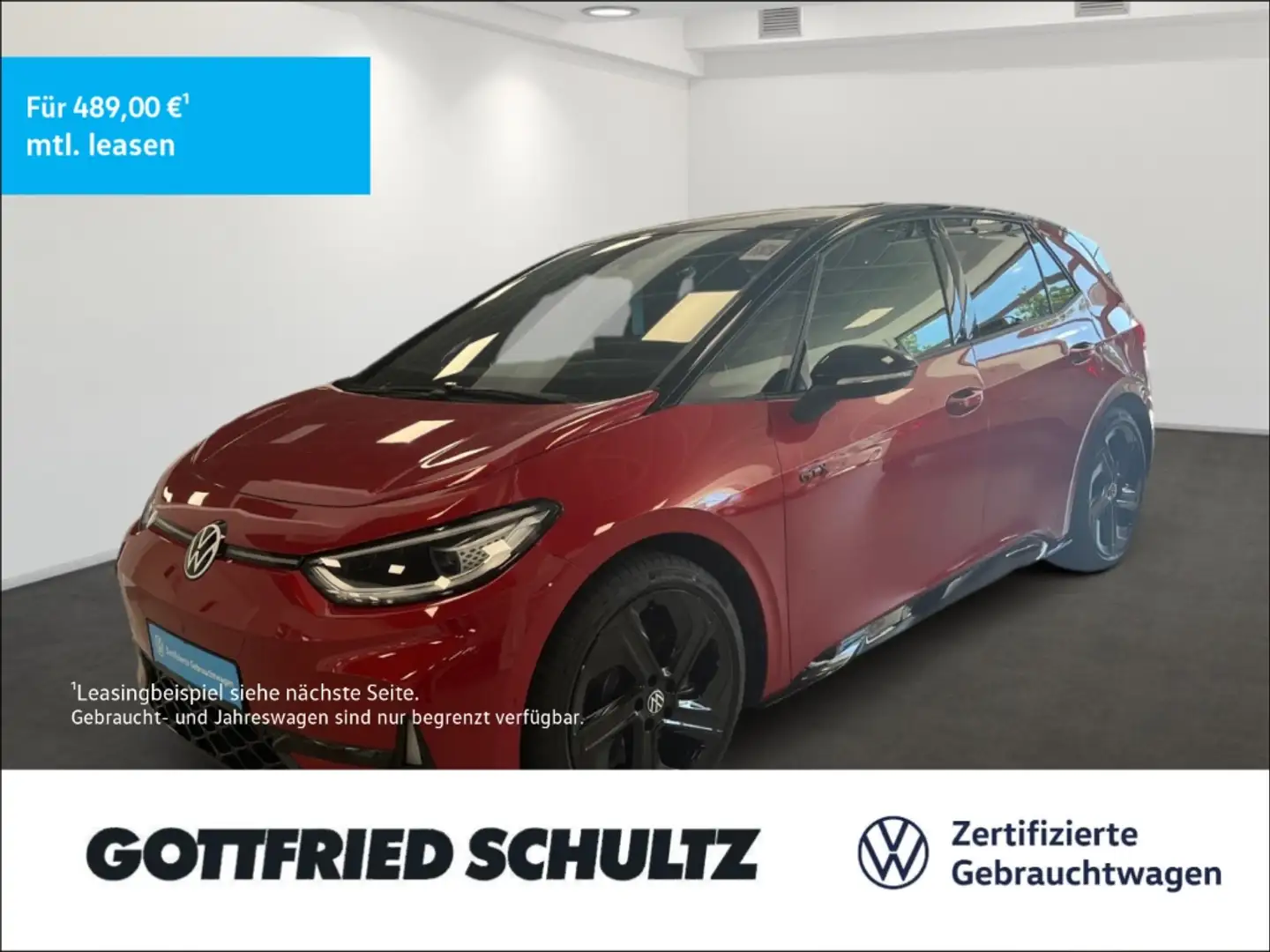 Volkswagen ID.3 GTX 210 kW Navi Sitzheizung APP-Connect Leichtmeta Rojo - 1