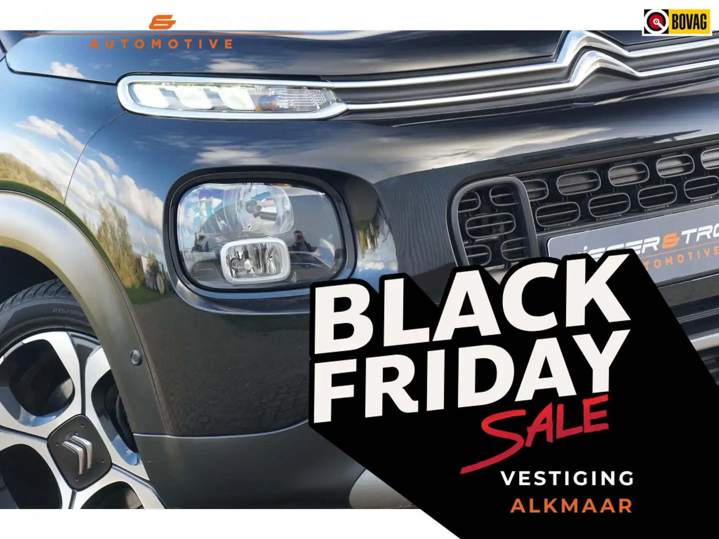 Citroen C3 Aircross 1.2 PureTech S&S Shine 130pk Automaat - Noir Perla Schwarz - 1