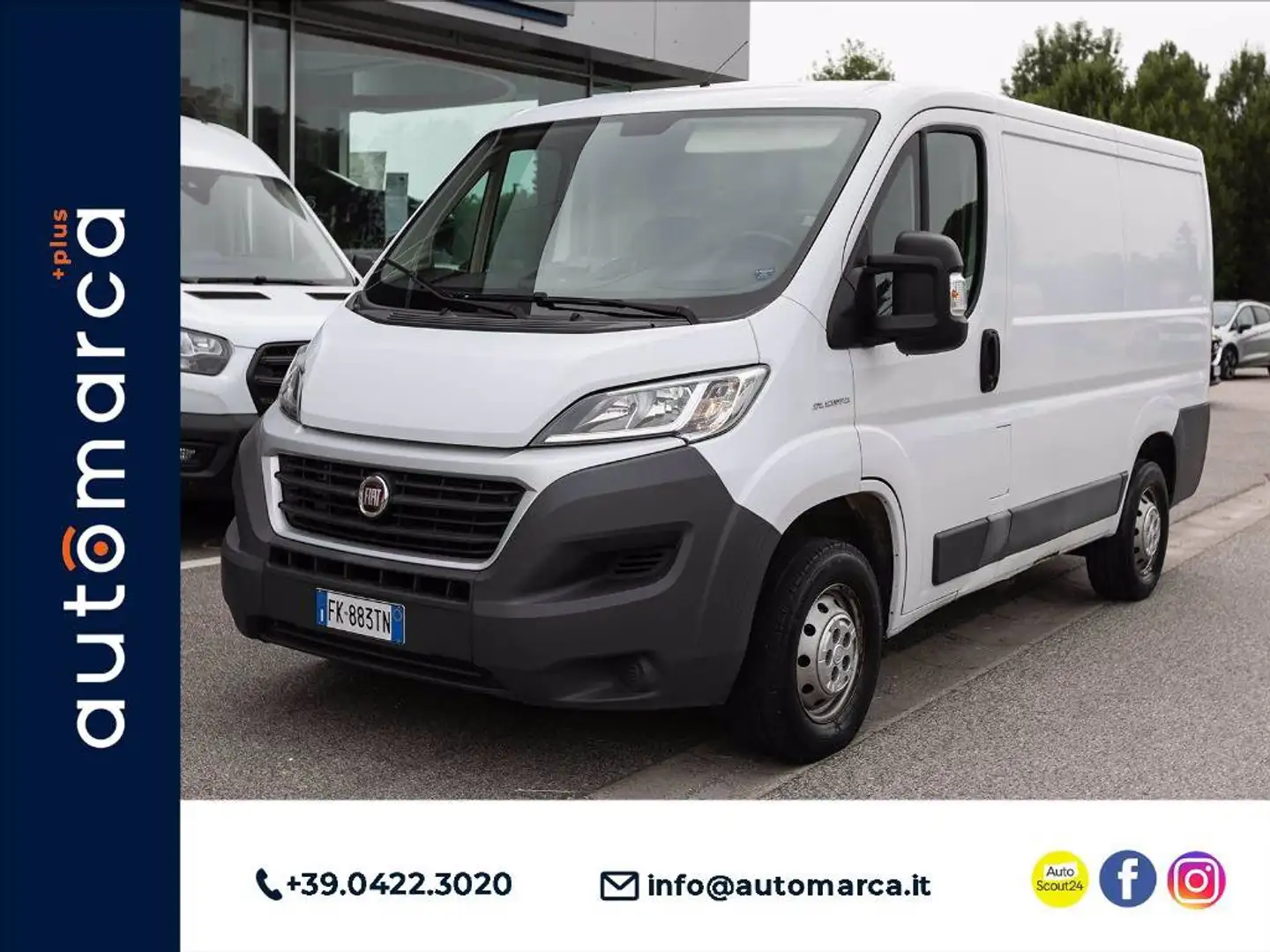 Fiat Ducato 28 CH1 2.0 mjt 115cv E6 Blanco - 1