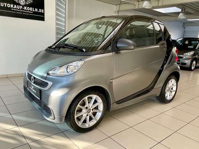 Imagine smart forTwo cabrio Turbo 62kW MattGrau/Servo/SitzHeiz