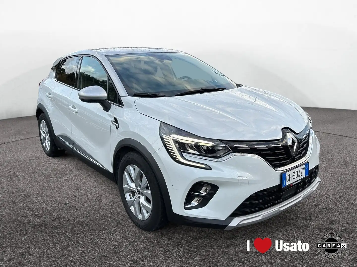 Renault Captur II 2019 1.6 hybrid Intens E-Tech 145cv auto Weiß - 2