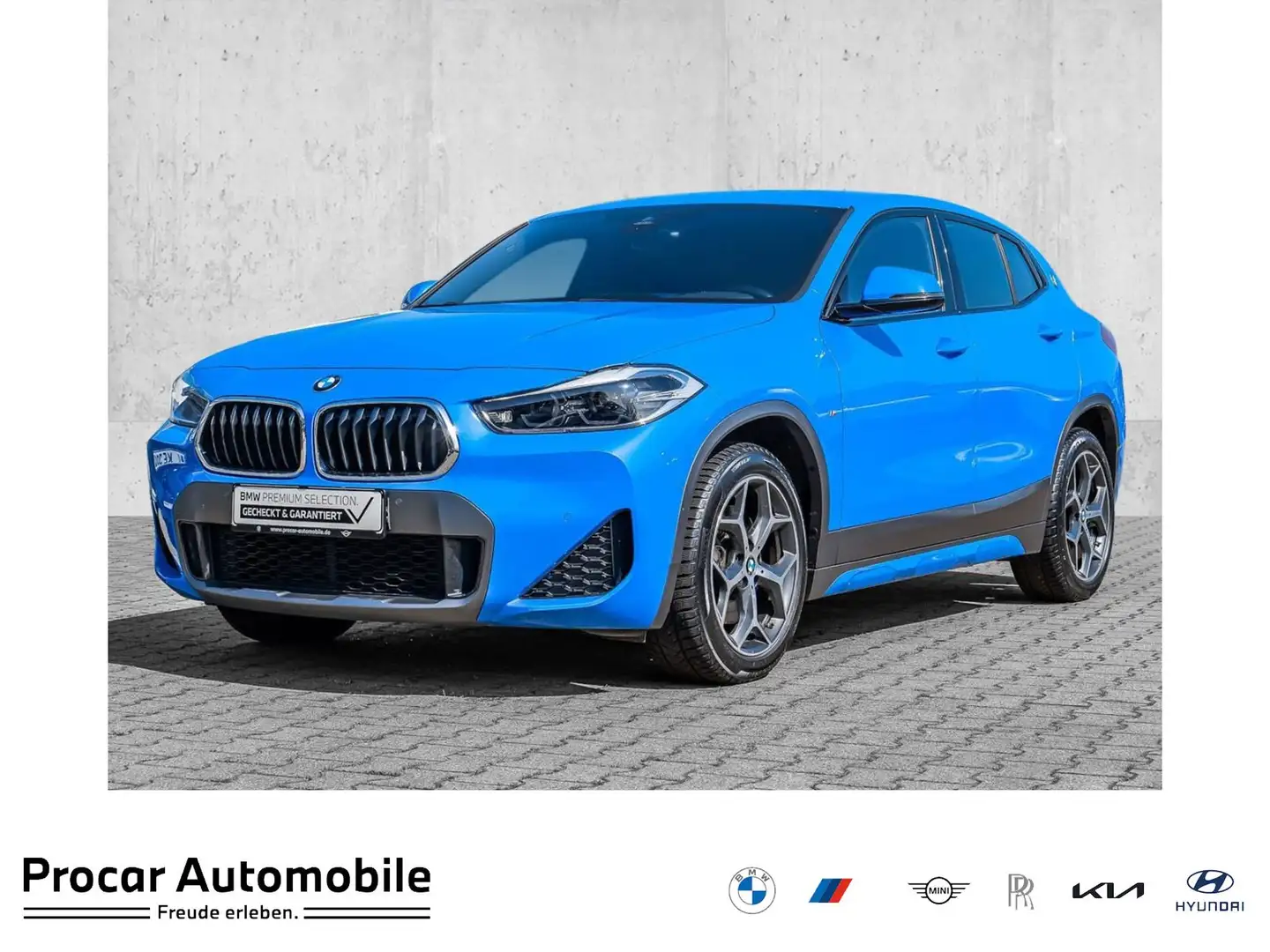 BMW X2 xDrive20i M Sport X Navi Plus+HuD+LED+Hifi+KZG+Ala Bleu - 1