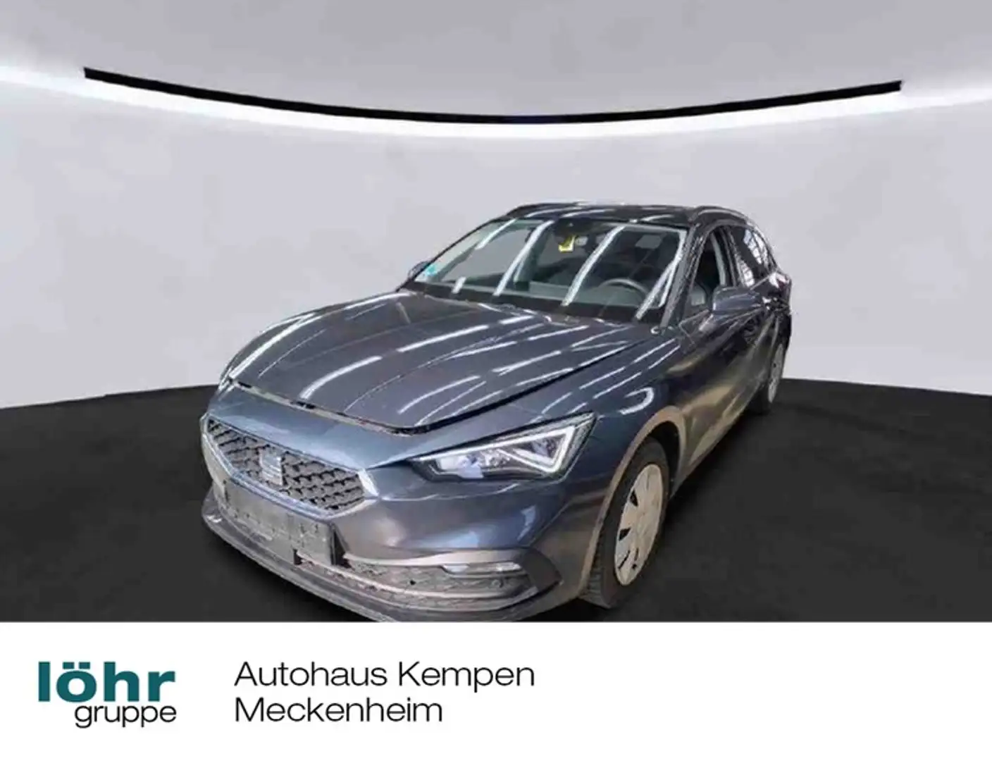 SEAT Leon ST 2.0 TDI DSG Style Pano Navi+VC RFK+PDC LED S... Grau - 1