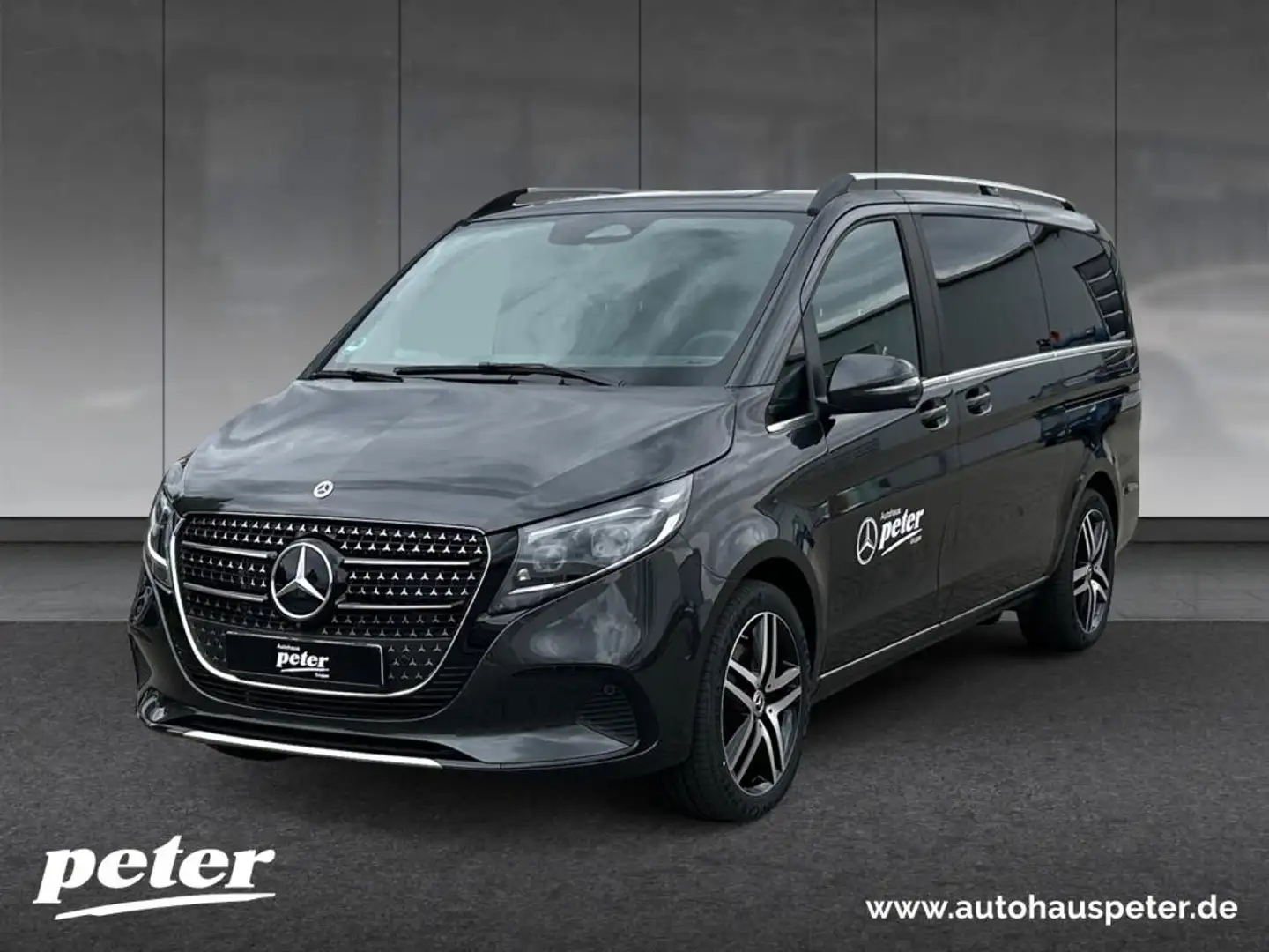Mercedes-Benz V 300 d AVANTGARDE Lang STHZG+MBUX+AHK Grijs - 1