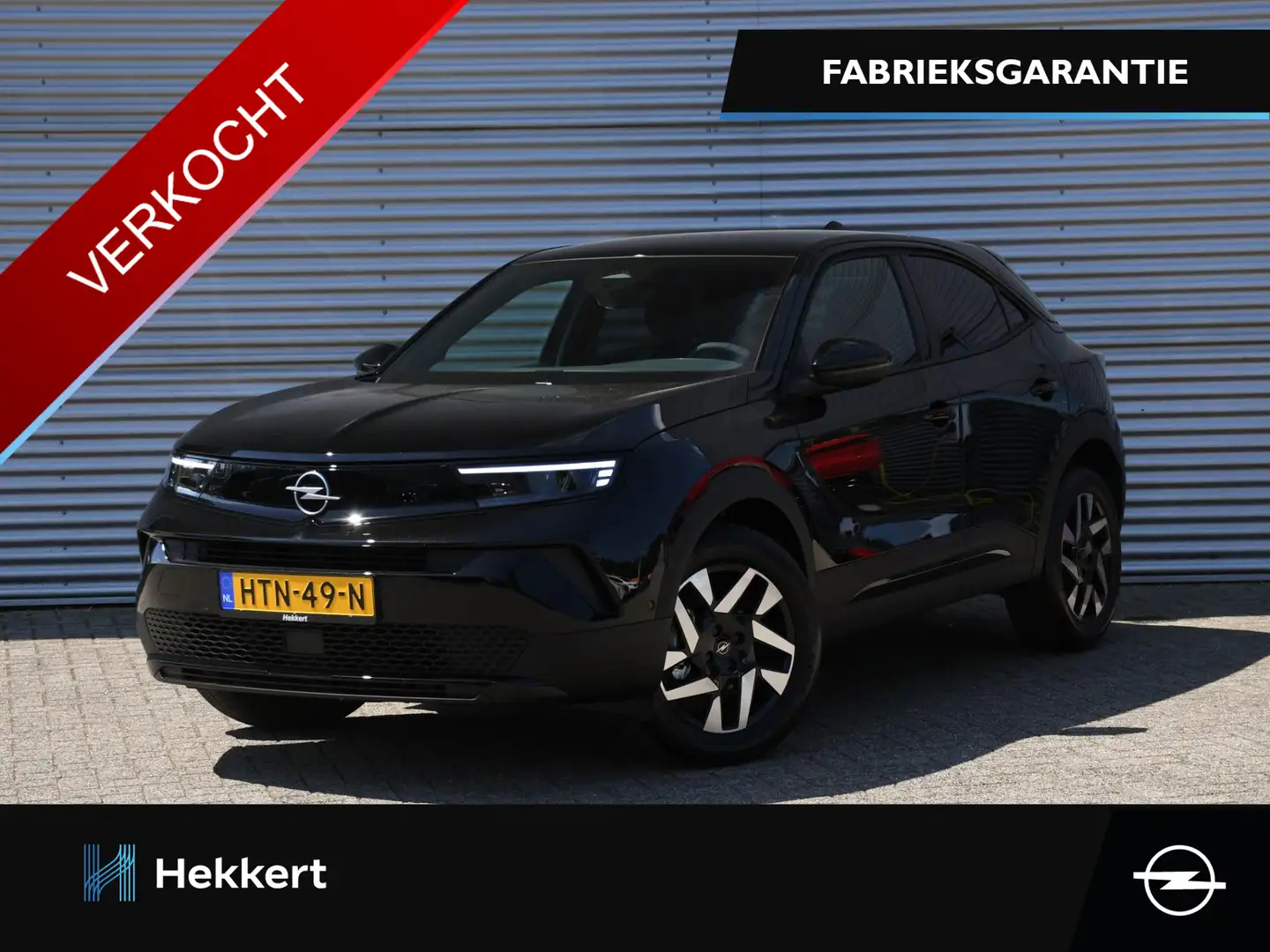 Opel Mokka GS 1.2 Turbo 136pk ADAPT. CRUISE | DODE HOEK | 17' Zwart - 1