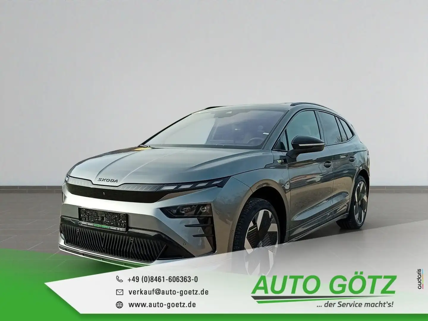 Skoda Enyaq RS Maxx 4x4/Wärmepumpe/AHK/Navi/Panorama/360°Kam/H Gris - 1