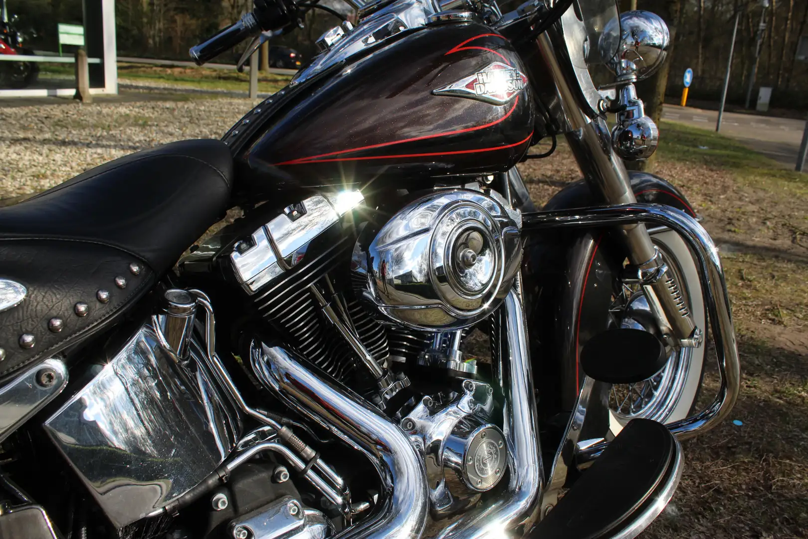 Harley-Davidson Softail FLSTC Softail Fekete - 2