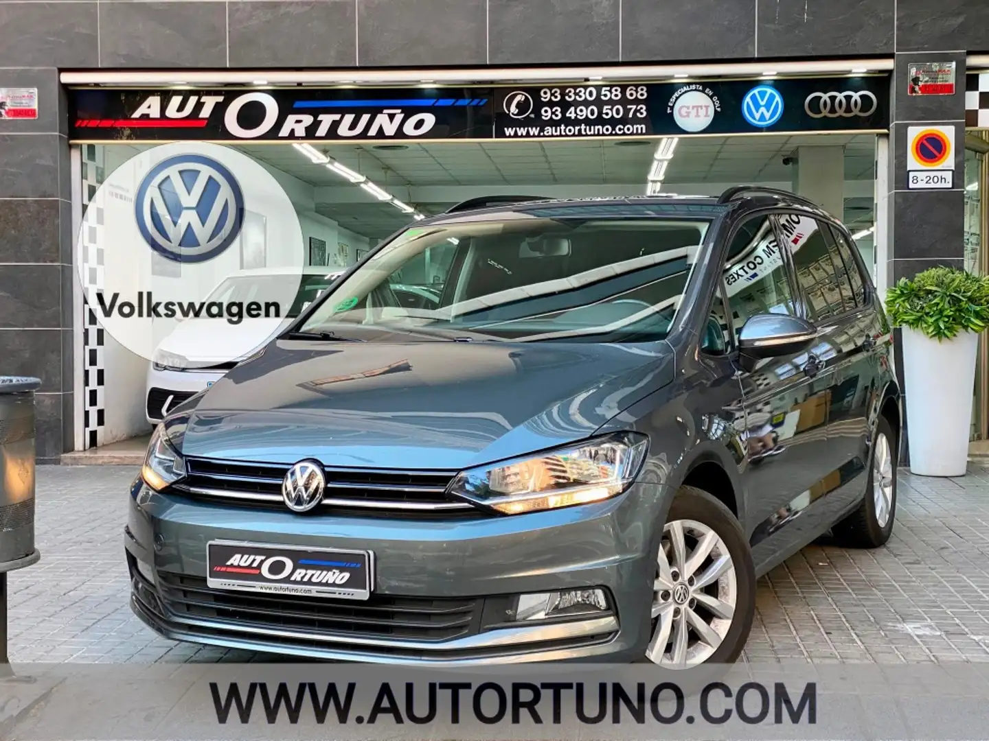 Volkswagen Touran 1.6TDI Business Edition DSG7 85kW Gris - 1