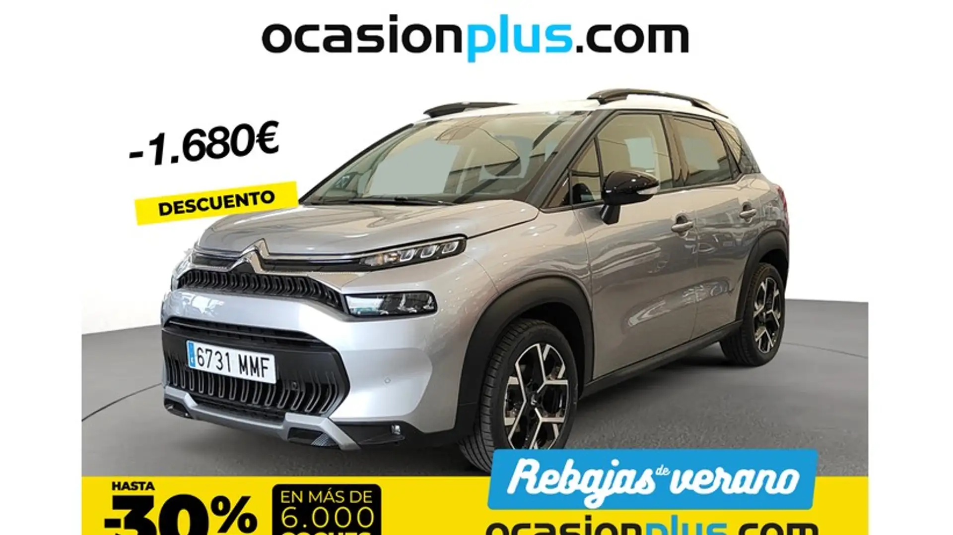 Citroen C3 Aircross Puretech S&S Shine Pack EAT6 130 Plateado - 1