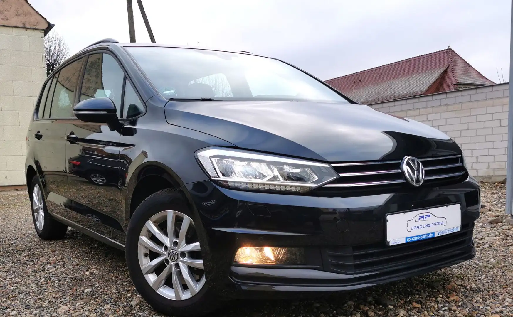 Volkswagen Touran Highline#LED#SHZ#7SITZE#DSG#NAV#PDC#TEMP# Nero - 2